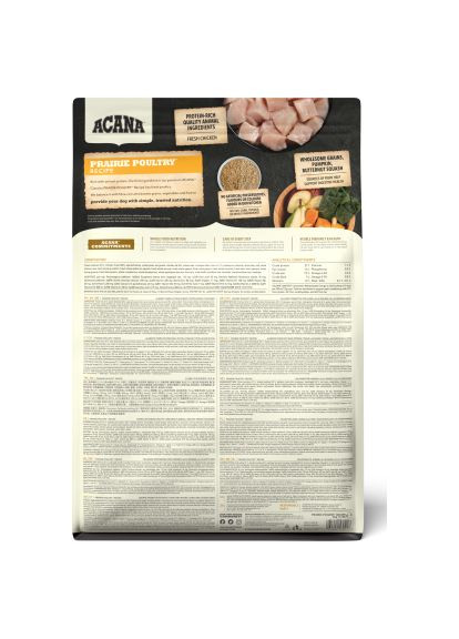 Сухий корм для собак (0064992560218) Acana Prairie Poultry 2 кг (369883670)