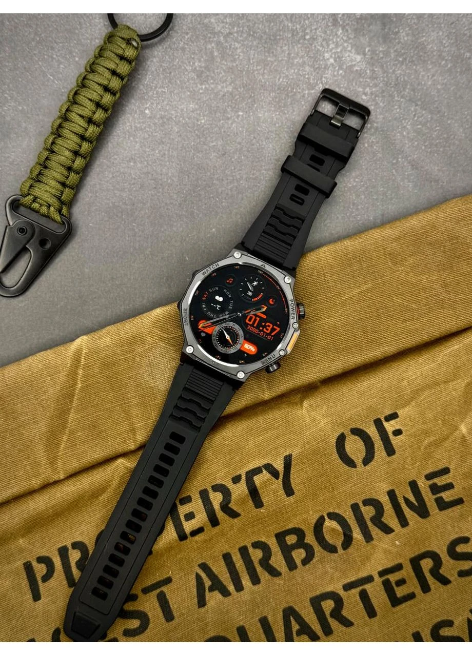 Розумний годинник Black Silica Modfit Titan-X (380490202)