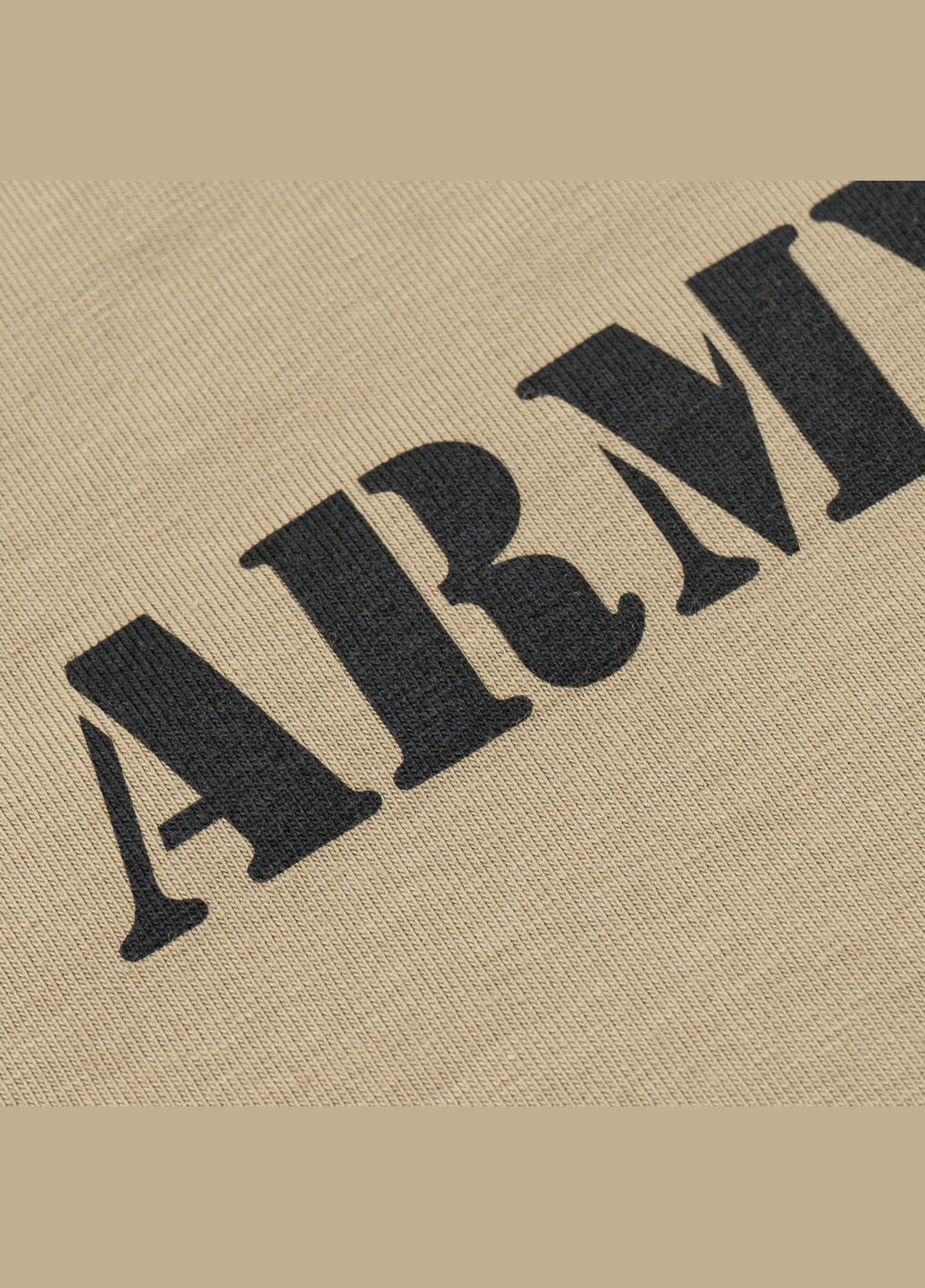 Футболка з малюнком ARMY Logo Tan 499 P1G (315822577)