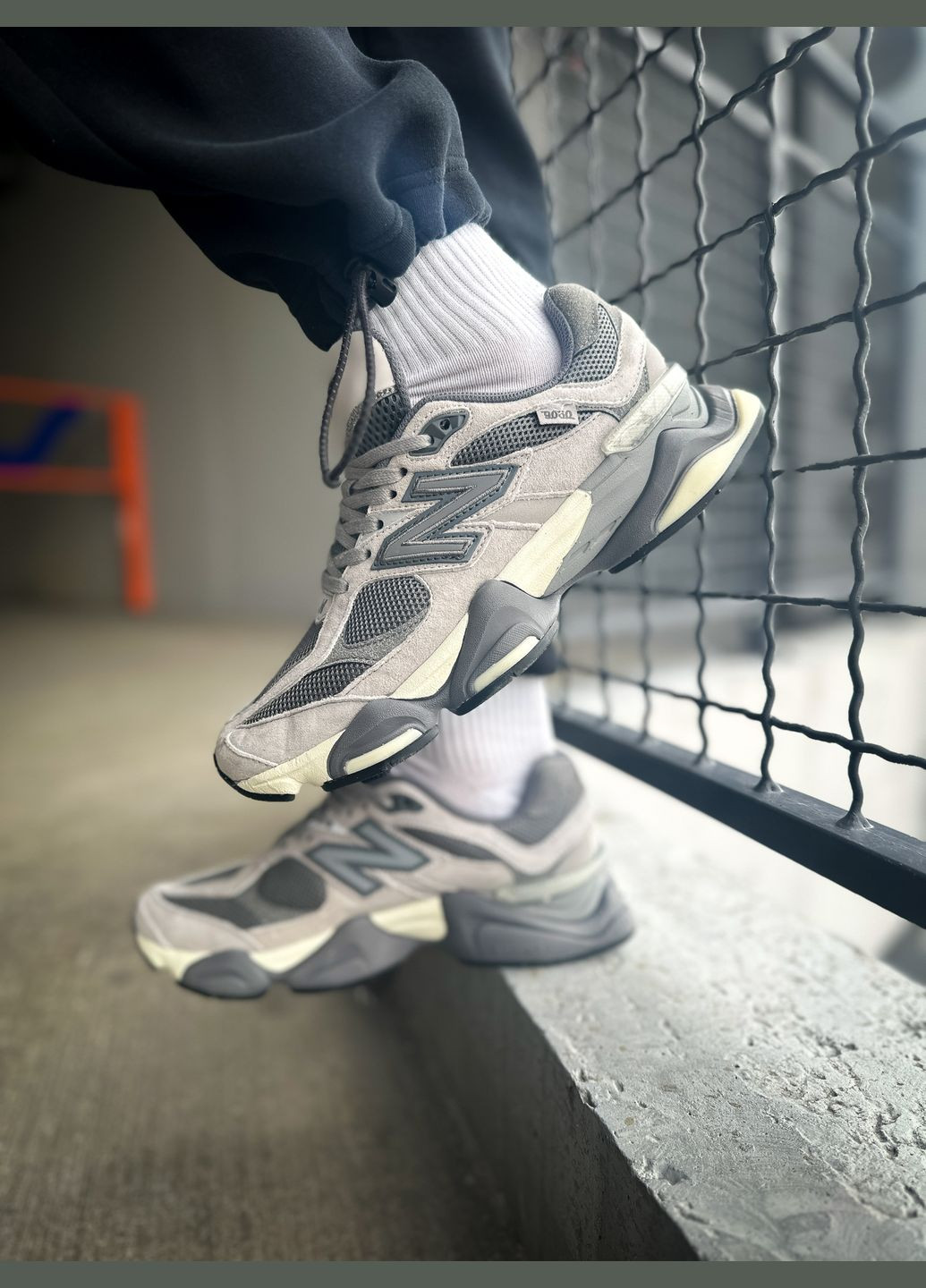 Кросівки жіночі і чоловічі New Balance 9060 x Joe Freshgoods gray | Нью Беланс 9060 сірі No Brand сірі всесезони (311314447)