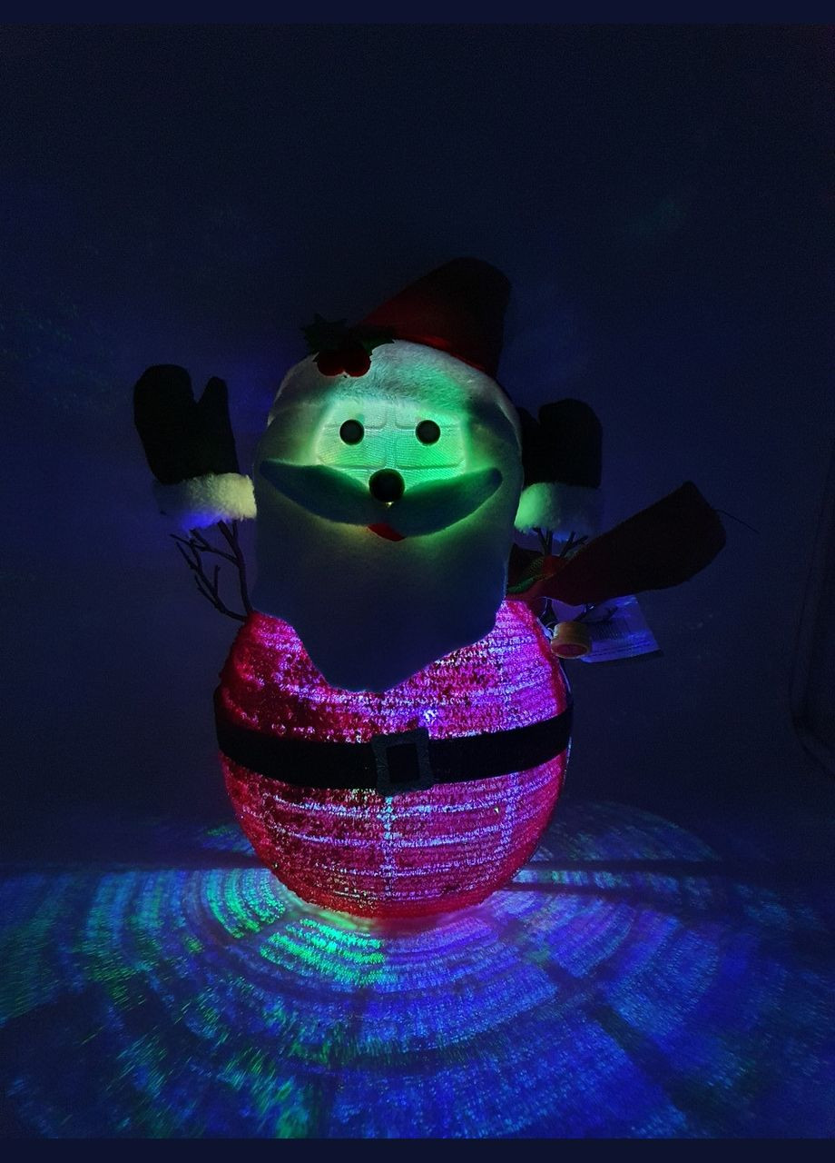 Новогодняя LED фигура Санта Клаус/Дед Мороз 45 см. Новогоднее декоративное украшение с подсветкой. KM Trend (299485003)