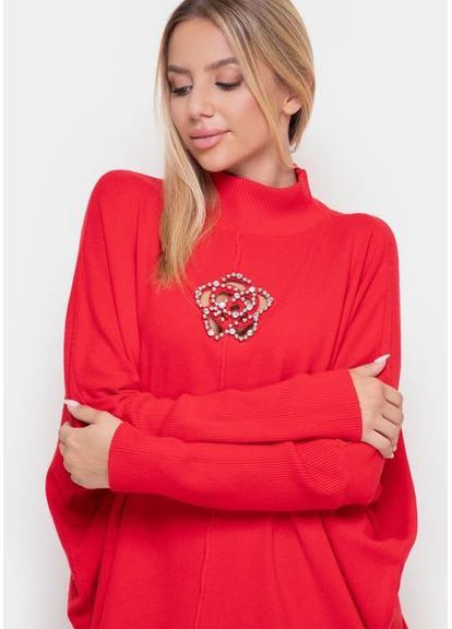 Красный свитер 110-636d-87 red sam onesize Samange