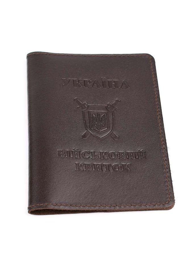 Шкіряна обкладинка на військовий квиток Lim-3993GC коричнева LIMARY (315772089)