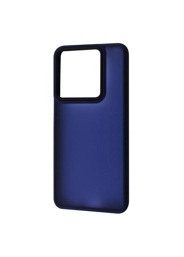 Чехол-накладка Matte Color Case для Xiaomi Redmi Note 13 4G Midnight Blue Wave (341490711)