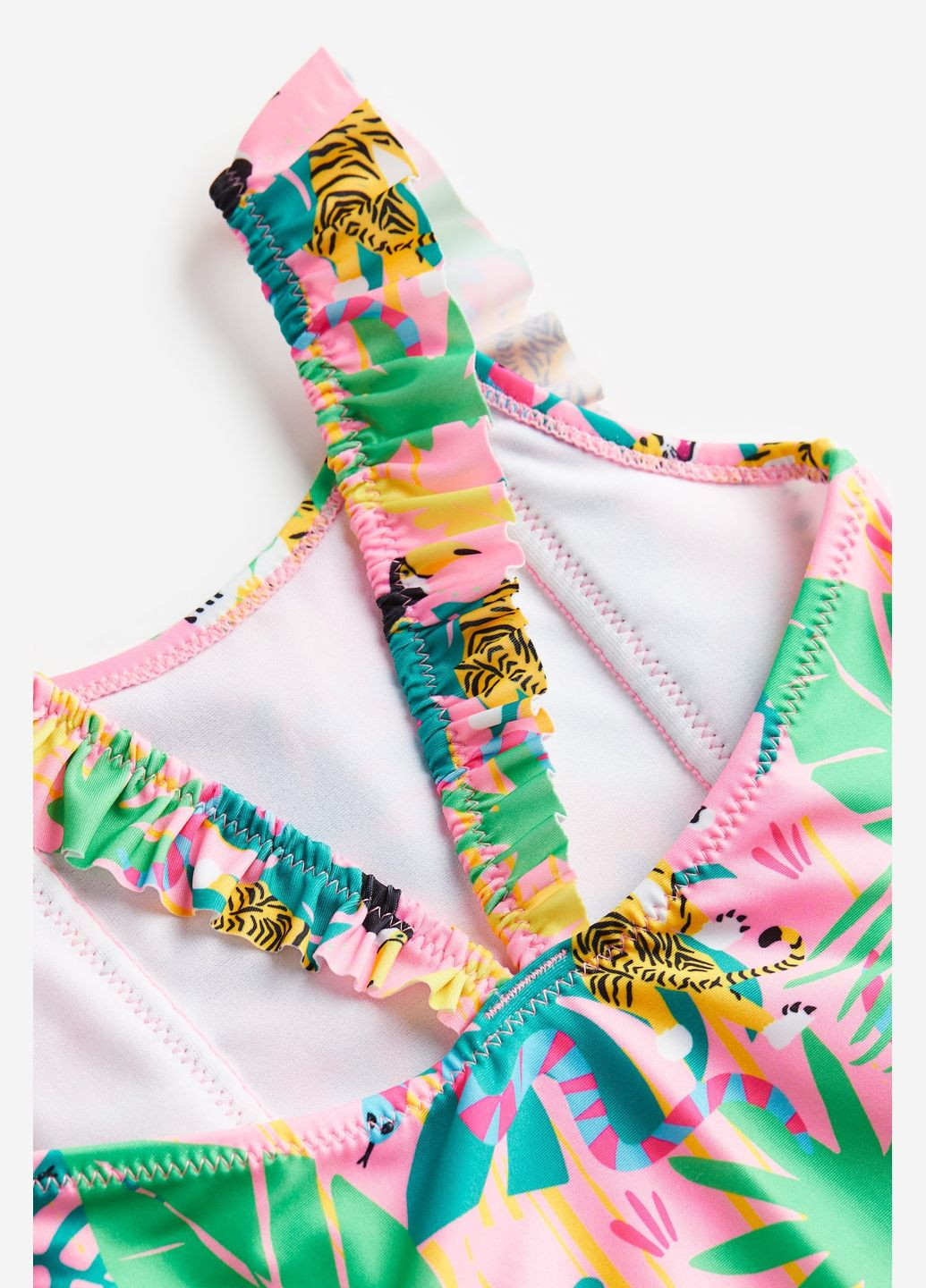 Рожевий літній купальник H&M