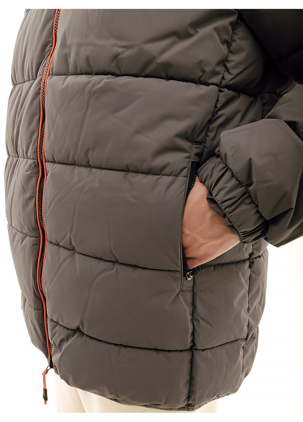 Серая зимняя мужская куртка gerana jacket серый Ellesse