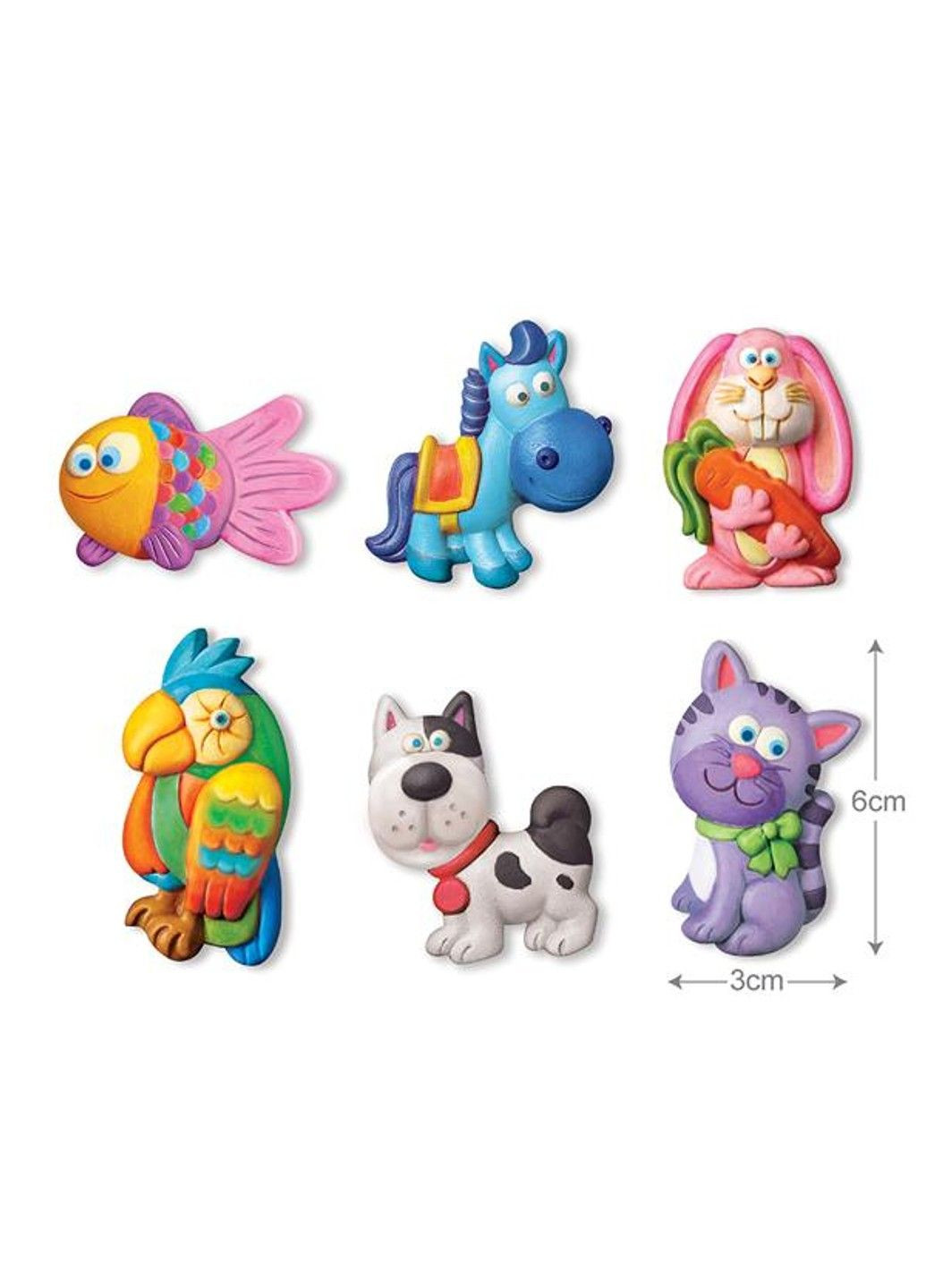 Набор для создания магнитов из гипса Домашние питомцы (00-03539) 4M (331298183)