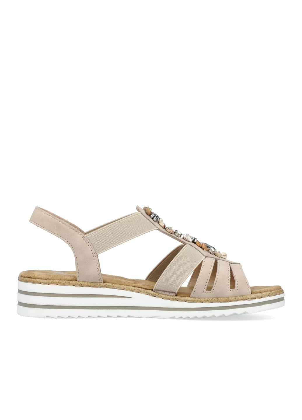 сандалии (р) экокожа 0-1-1-v-0649-62 Rieker на резинке