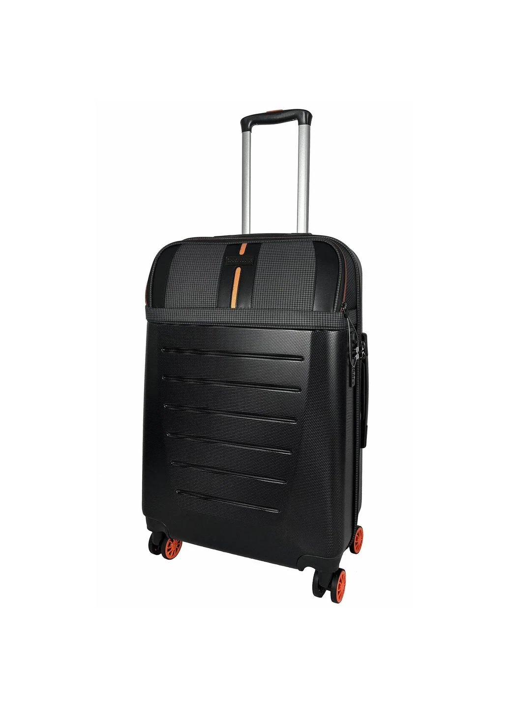 Валіза 24" (M) Black/Orange Line (T5734-2) Semi Line (394446524)