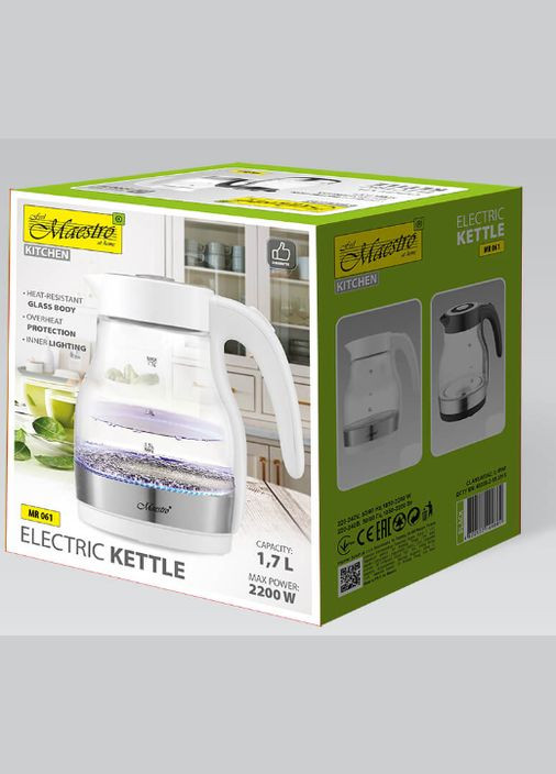 Електрочайник MR-061-BLACK Maestro (314864029)