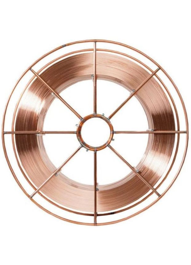 Сварочная проволока Standart Monolith G4Si1 (1.6 мм, 15 кг) омедненная на металлической катушке (26356) PlasmaTec (346267202)