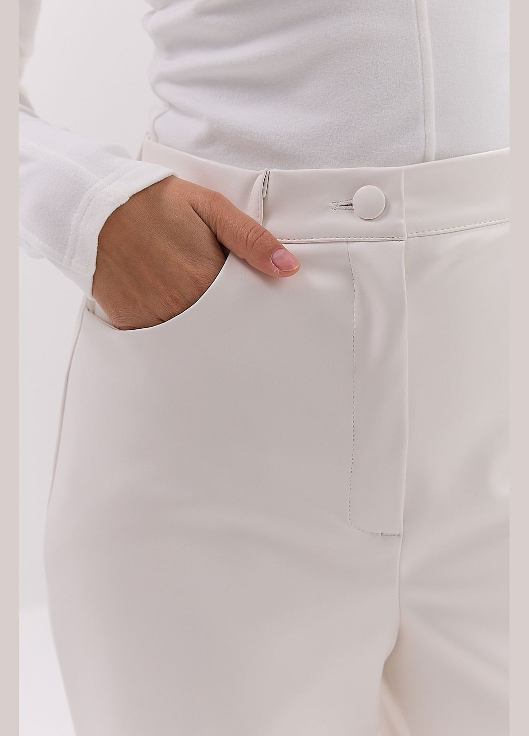 Женские прямые брюки из кожзама Arjen (315065875)