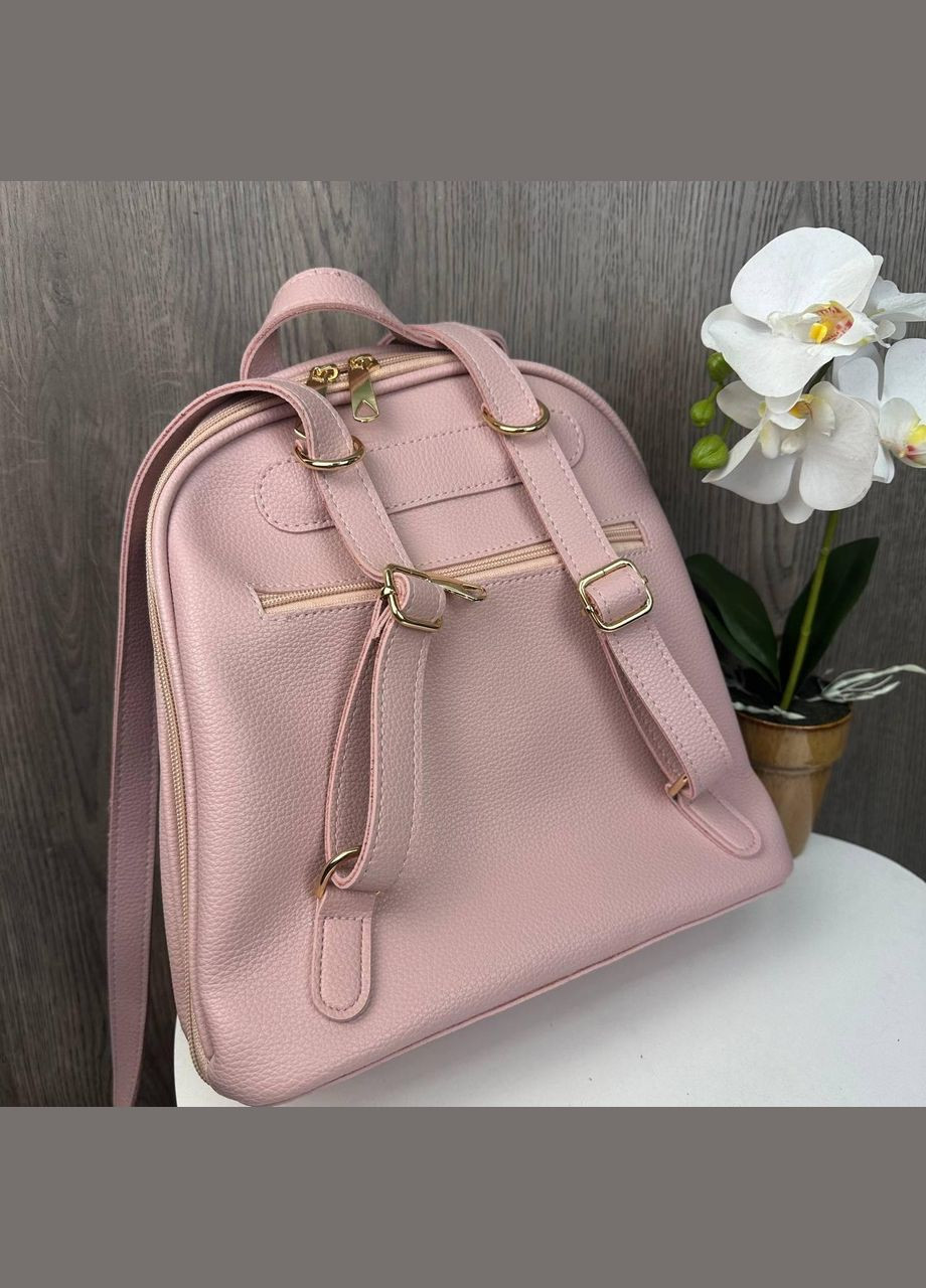 Городской Женский рюкзак сумка 2 в 1 с венчиком Фиолетовый No Brand (301083298)