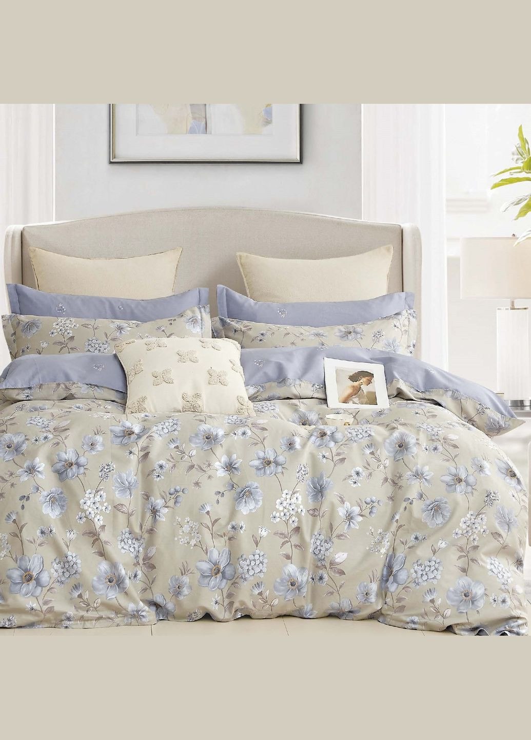 Комплект постельного белья семейный ранфорс Viluta 24322-sm (318561998)