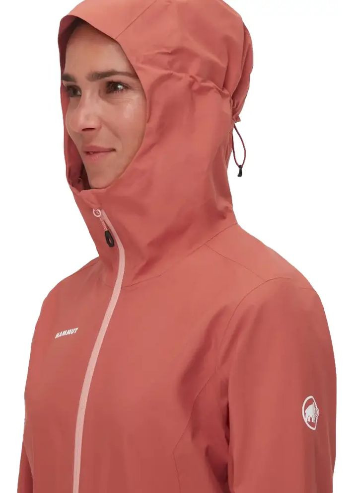 Комбінована демісезонна куртка alto light h hooded jacket w brick Mammut