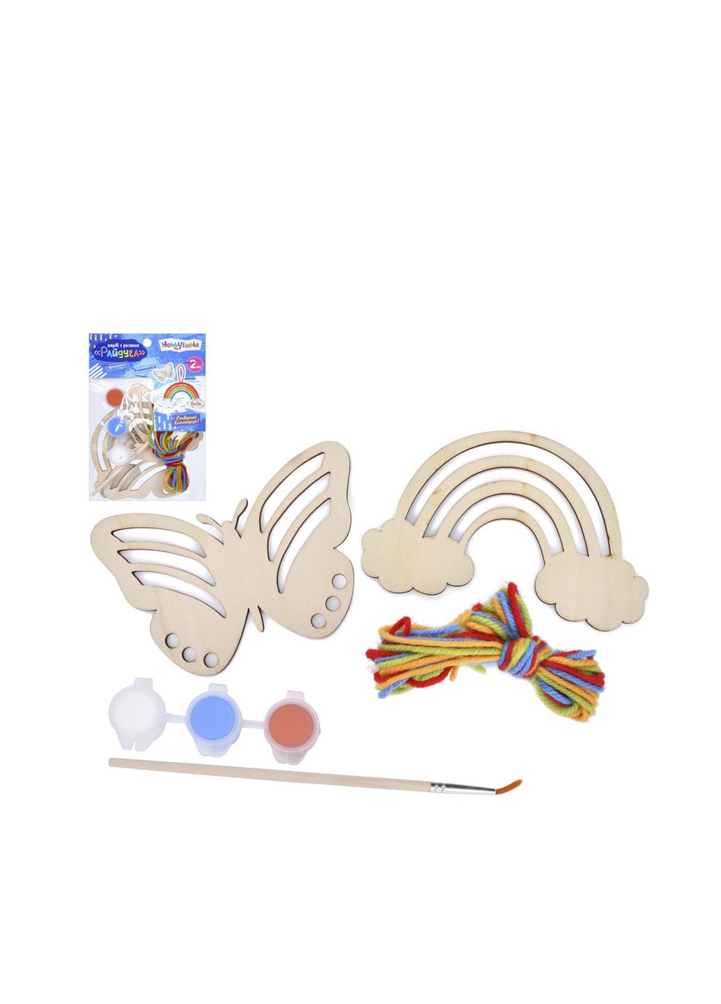 Набор для творчества "Радужная бабочка" цвет разноцветный CB-00265377 Limo Toy (314890733)