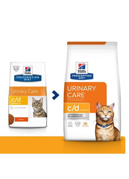 Сухий корм Prescription Diet c / d Multicare Urinary Care для кішок з куркою 8 кг Hill's (314710223)