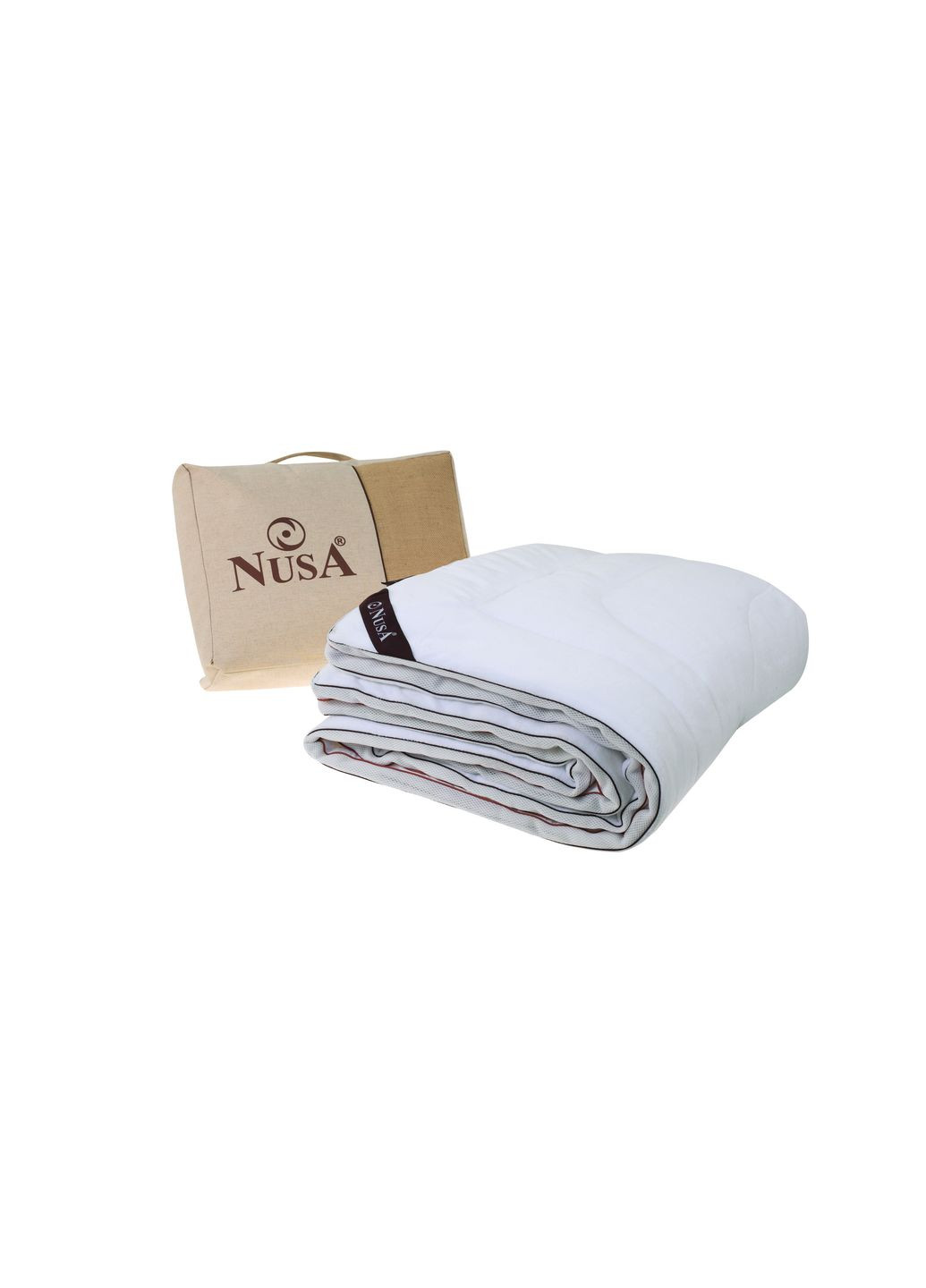 Двоспальна ковдра 195×215 см, бавовна + велсофт Nusa (358497057)