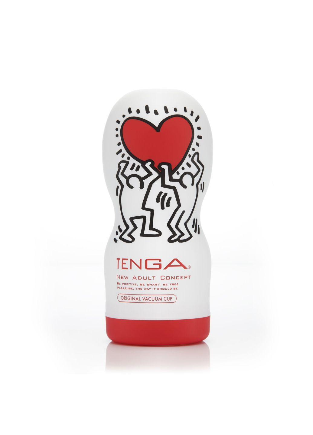 Мастурбатор Keith Haring Deep Throat Cup (глубокое горло) с вакуумной стимуляцией Tenga (291441512)