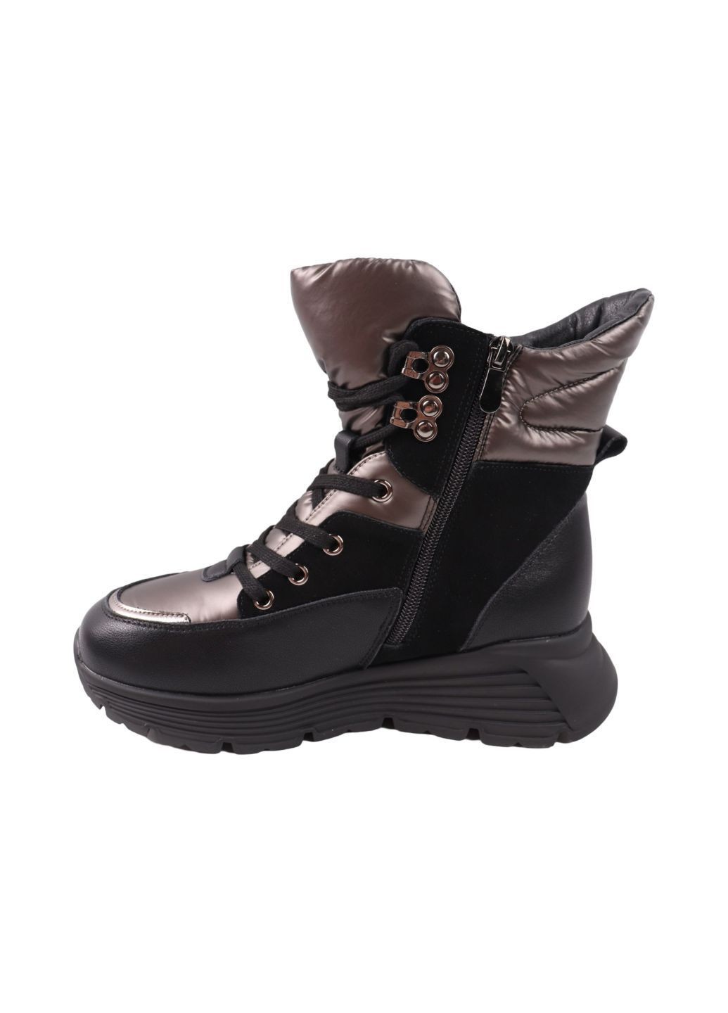 Черевики жіночі чорні натуральна замша Renzoni 1176-25ZHS (306856012)