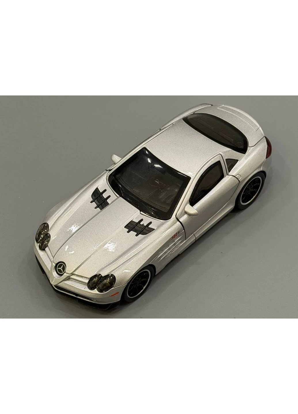 Машинка Mercedes-Benz SLR метал 1:32 світло/звук відчиняються двері/капот/багажник Сіра (TK-31160) TK Union Group (385591939)