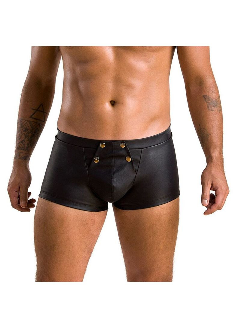 Чоловічі шкіряні боксери з клапаном 050 SHORT PATRICK S/M Black Passion (369951968)