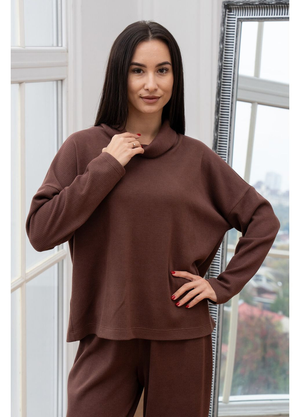 Коричневый свитшот ри мары олави св 0225 RiMari (366816705)