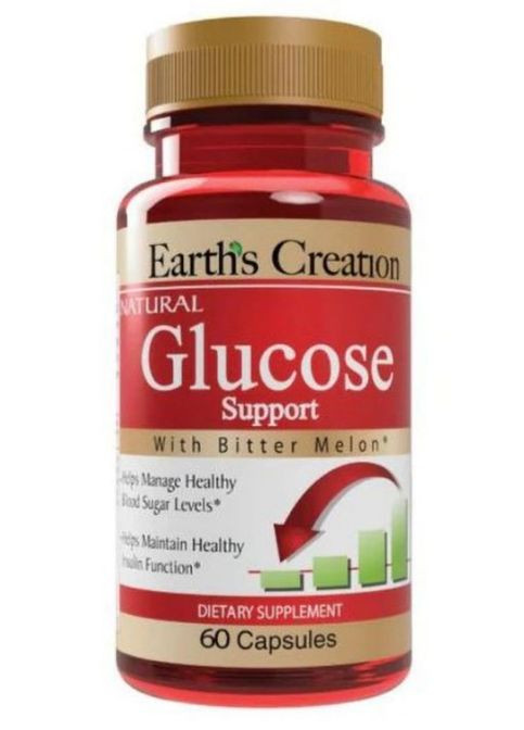 Earth‘s Creation Glucose Support 60 Caps Earth's Creation (294608339)