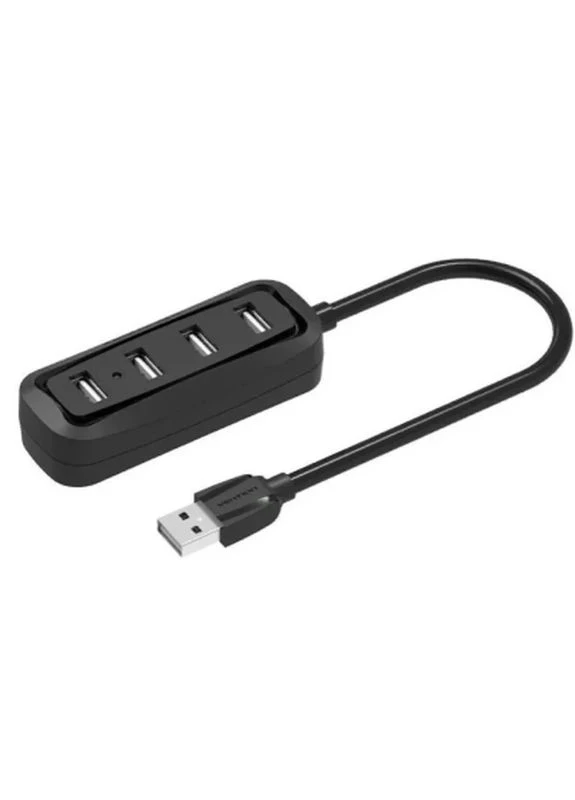 Концентратор USB 2.0 to 4xUSB 2.0 0.15m black (VAS-J43-B015) Vention (399283806)
