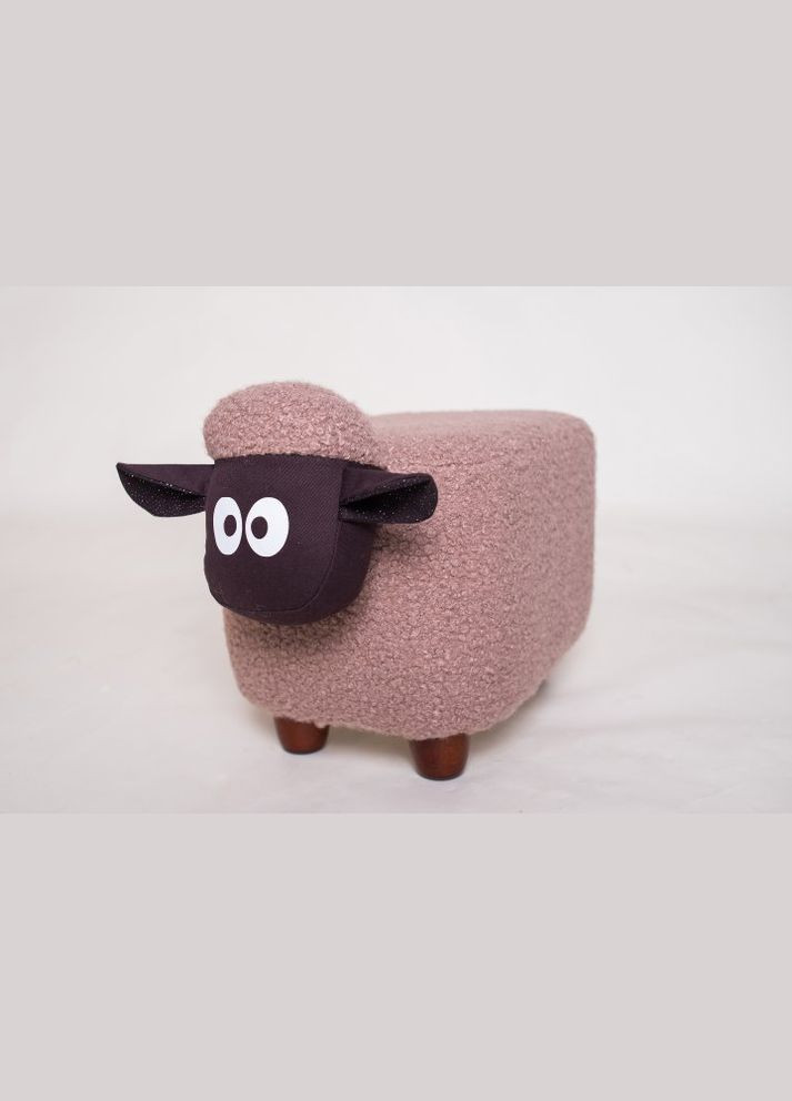 Пуф детский Барашек Шон 45х30х30 Вишневый (BHK200105) INSI Wood (314464604)