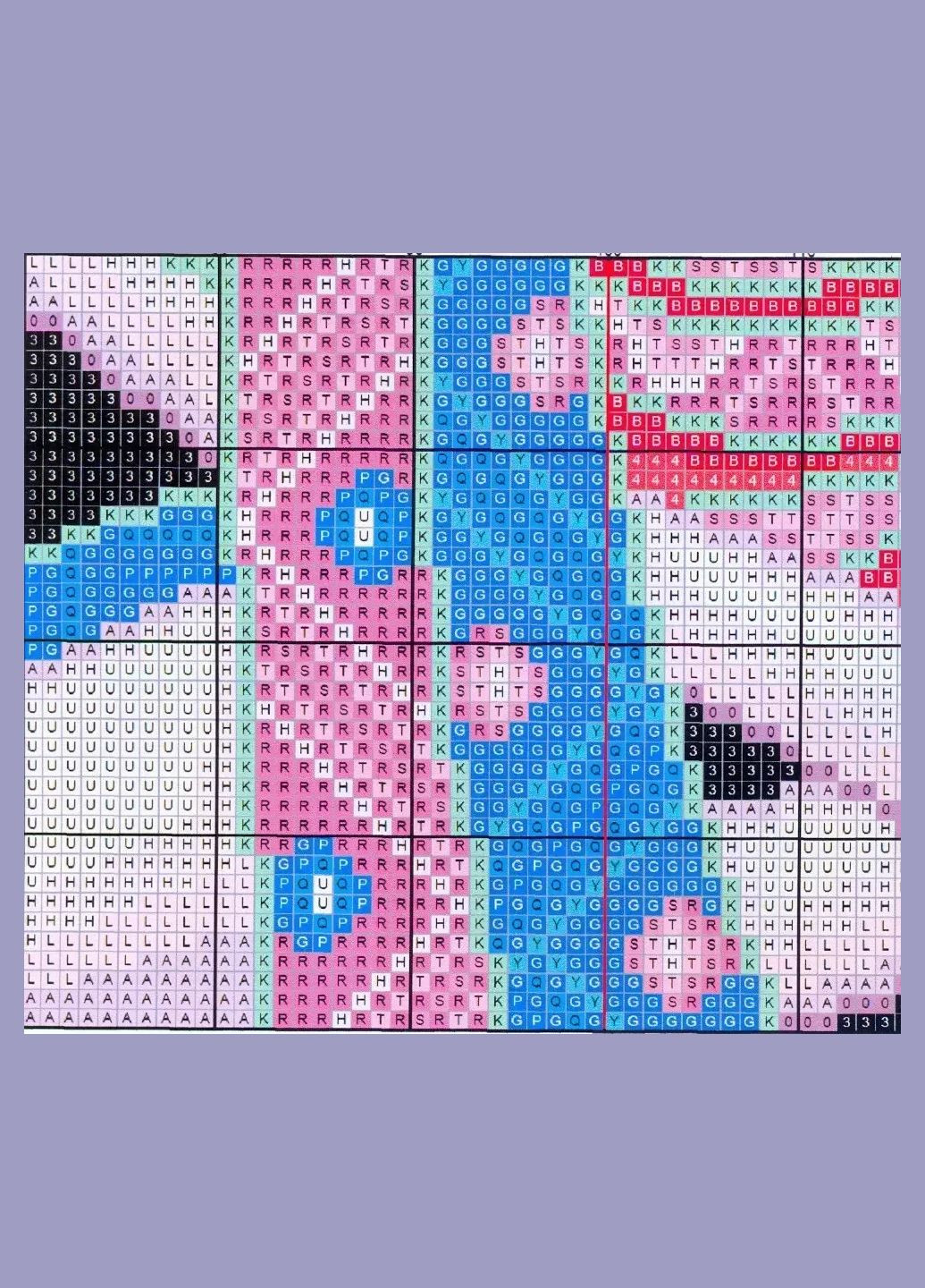 Набір для вишивання за нанесеною на канву схемою "Beautiful shot (5) ". AIDA 14CT printed, 44*50 см Joy Sunday (313613237)