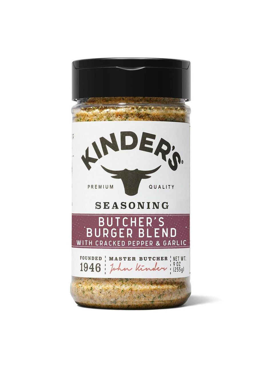 Приправа Butcher's Burger Blend Seasoning для бургерів 255 г Kinder's (313293936)