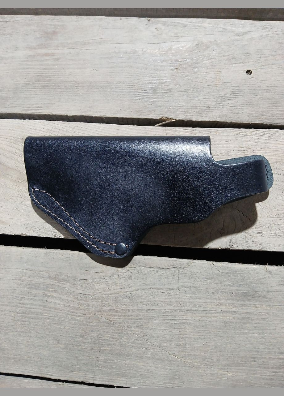 Кобура для ЛІВШИ для -Макарова поясна не формована (шкіряна, чорна) No Brand ПМ (330775700)