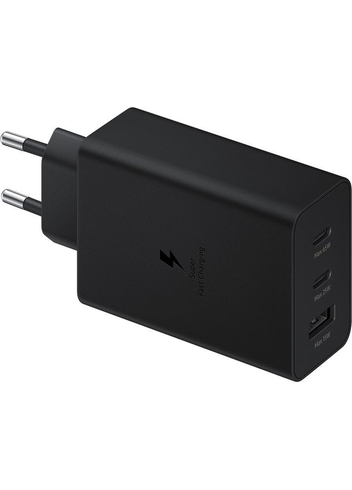 Зарядное устройство 65W Power Adapter Trio Black (EPT6530NBEGEU) Samsung (306553805)