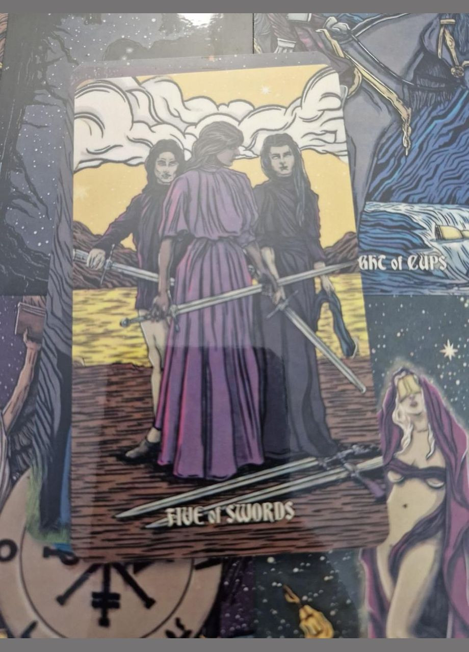 Карты Таро Темных отображений Dark Reflection глянец 80 карт No Brand (341325465)