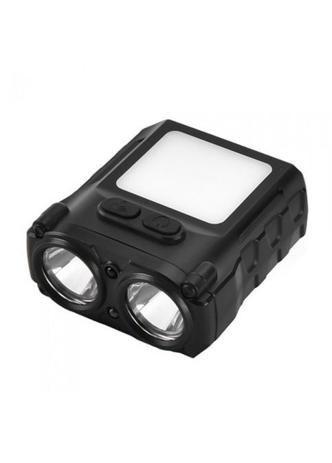 Ліхтар налобний SH-T808-2XPE+20SMD з датчиком руху No Brand (323486615)
