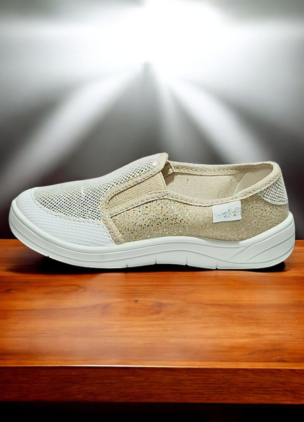 Текстильні сліпони ортопедичні тапочки капчики капці для дівчини Waldi (327432096)