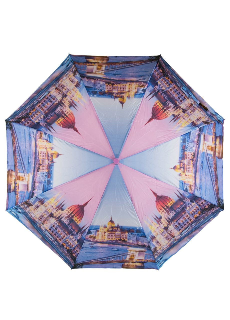 Фиолетовый женский зонт podsl21303-1 sl полуавтомат фиолетовый Podium (298473235)