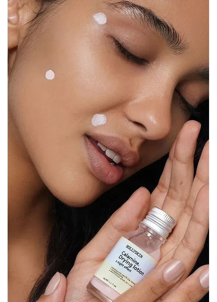 Локальний засіб від прищів і почервонінь миттєвої дії Calamin. Drying Lotion Hollyskin (352475265)