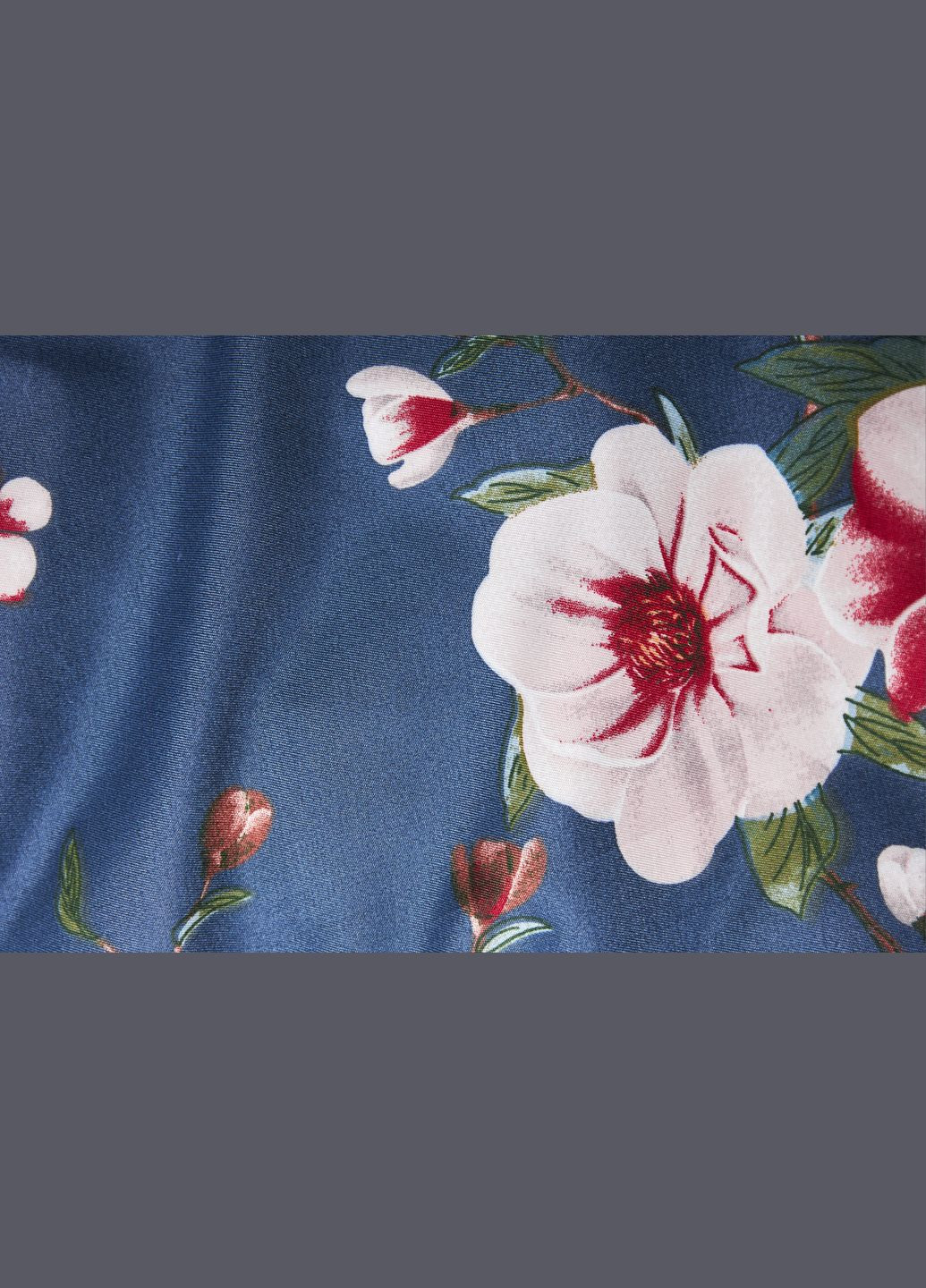 Комплект постельного белья Полисатин Premium King Size 220x240 наволочки 2х70х70 (MS-820003712) Moon&Star Bush Peony (288043636)