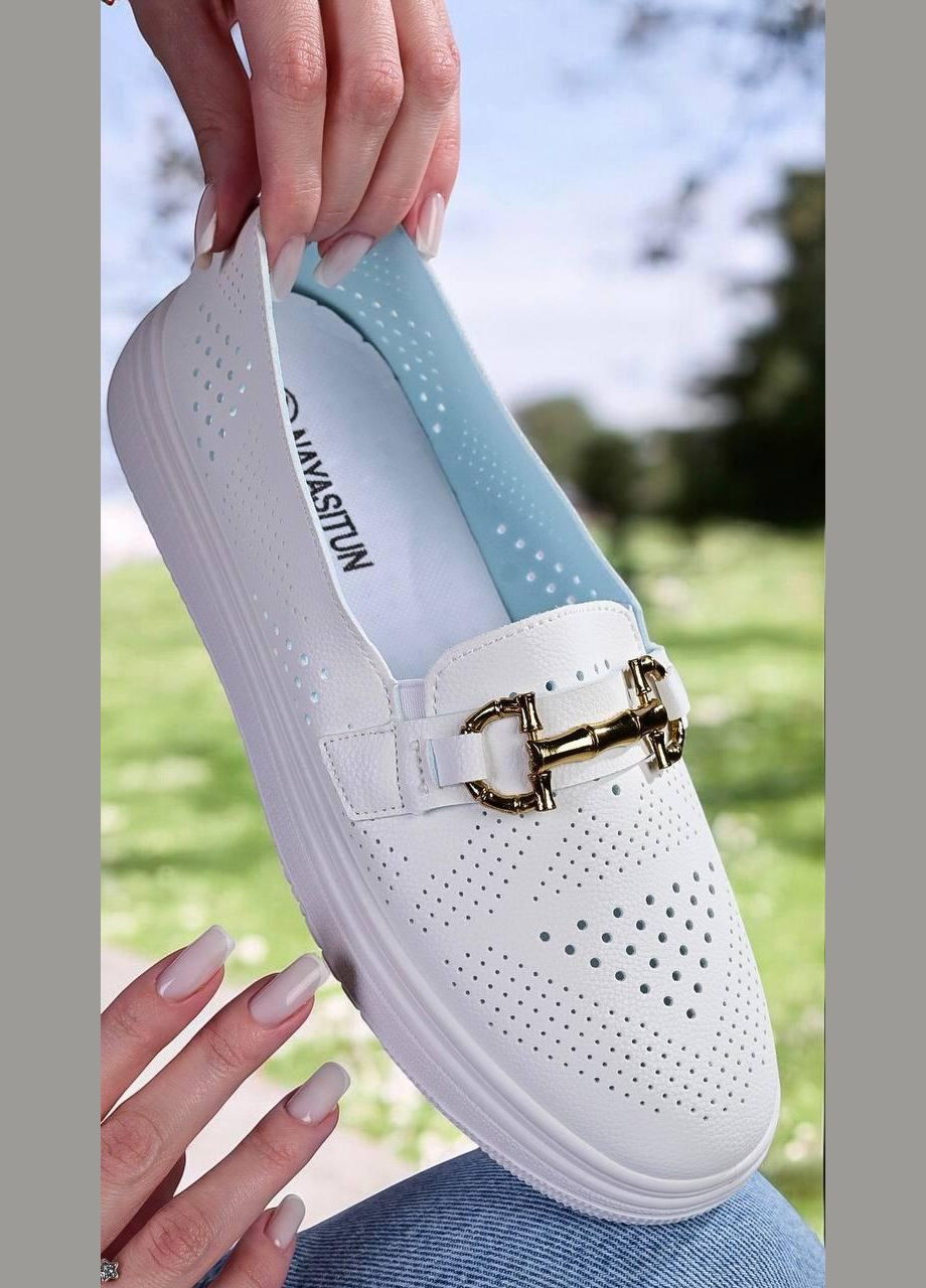 білого кольору No Brand Сліпони жіночі (329202571)