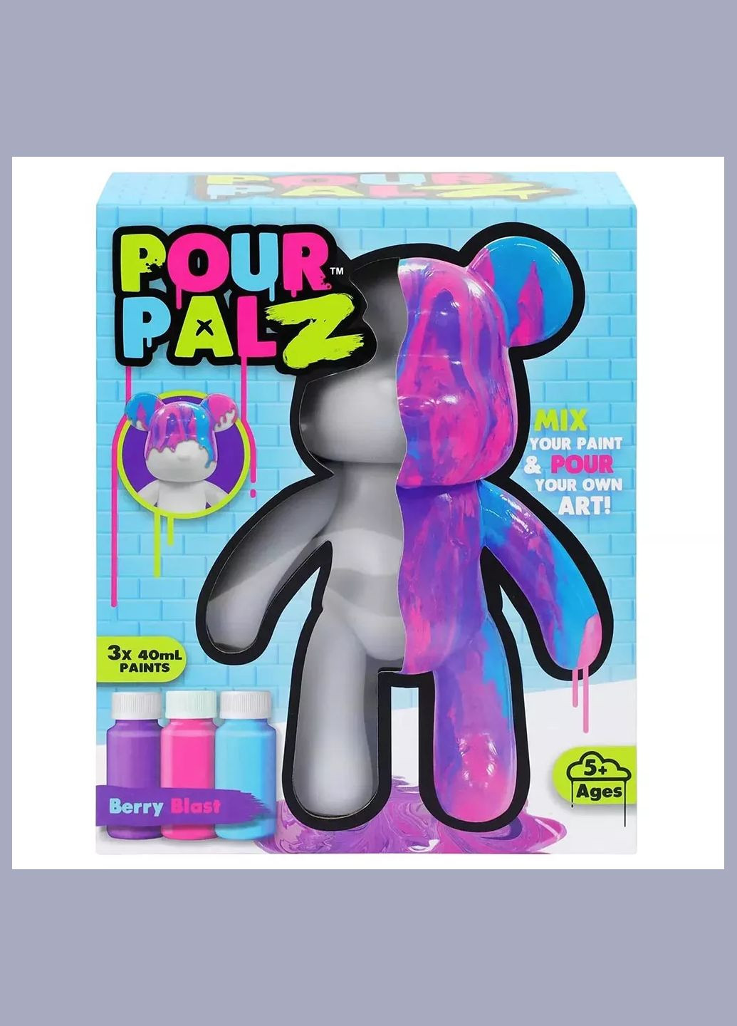 Набір для творчості Ведмедик Ягідний вибух (GS-G08682) Pour Palz (331791108)