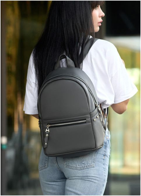 Жіночий рюкзак Dali BPS графітовий Sambag (302519164)