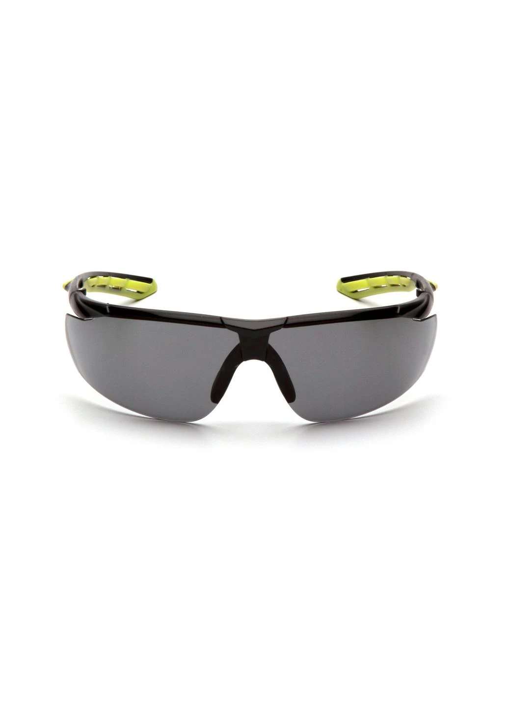 Окуляри захисні Flex-Lyte Black-Lime (gray), cірі в чорно-лаймовій оправі Pyramex (375037161)