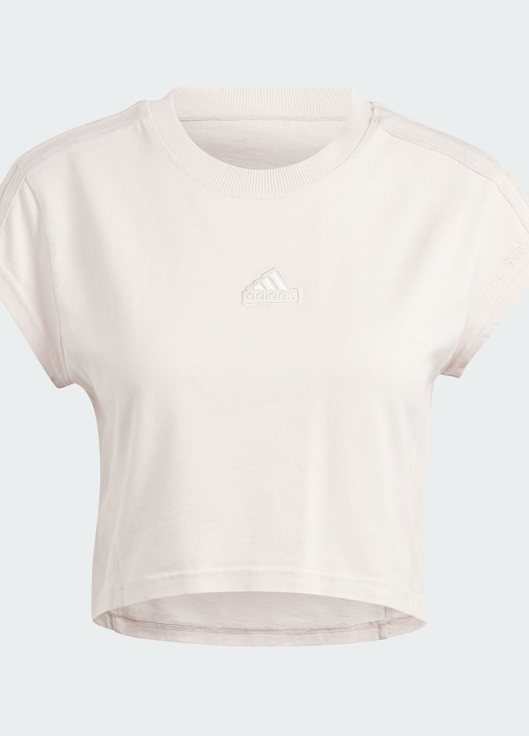 Розовая всесезон футболка all szn 3-stripes garment wash baby adidas