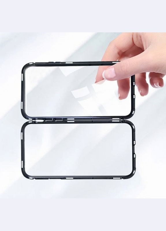 360 магнітний чохол для Redmi Note 13 Pro 4G захисне скло з двох сторін Xiaomi (328266850)