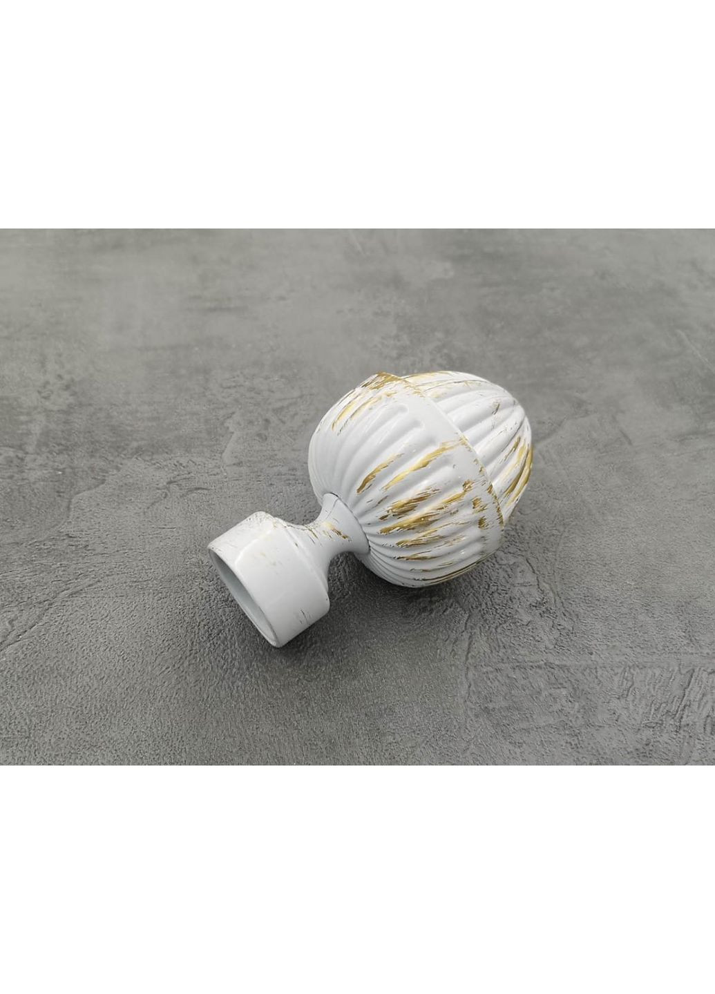 Карниз Одеон гладка штанга подвійний відкритий 25/19 мм 400 см Біле золото Quadrum (352781592)