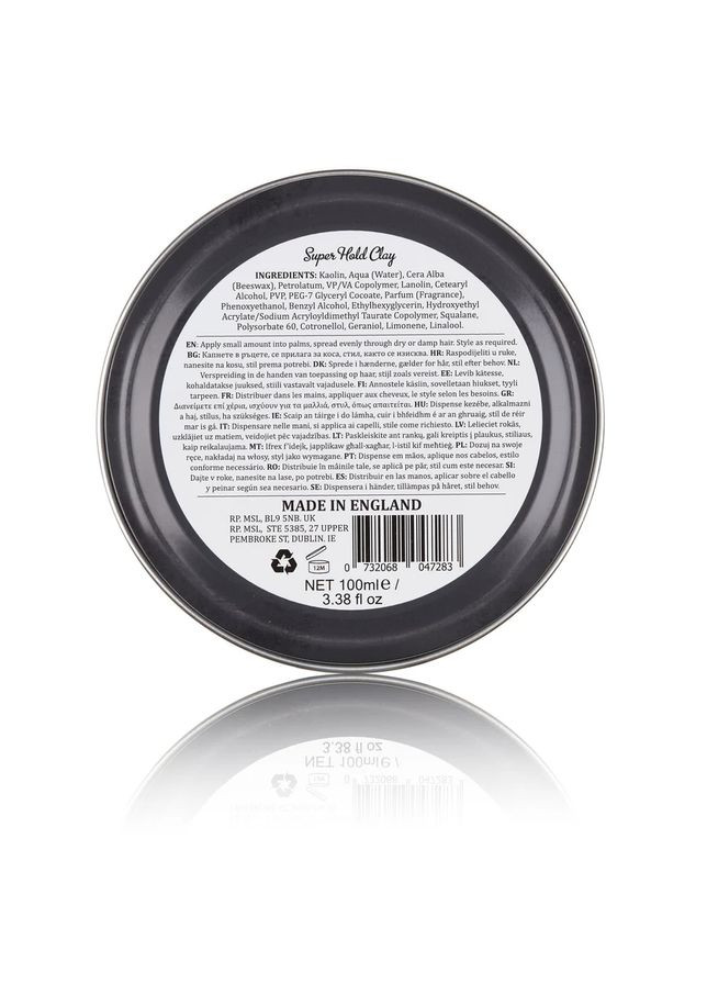 Глина для укладання волосся Ultra Matte Clay 100 мл Dapper Dan (369136453)