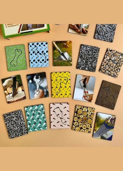 Пазл-сортер "Дісточки Сегена: Інструменти" Ubumblebees (324559927)