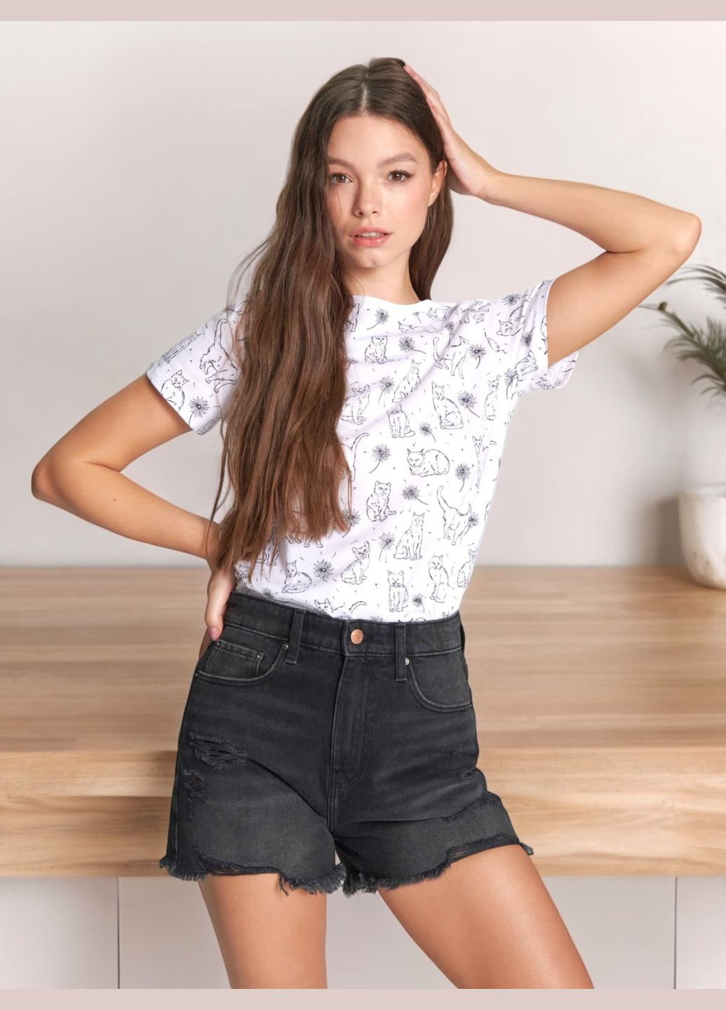 Женская футболка 604900-W No Brand - (336891663)